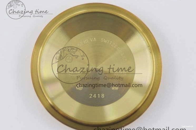 Dial YG Steel 40mm 1:1 Best TWF A2836 Crystal Date 904L YG Edition on Bracelet Day YG 0430